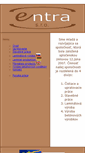 Mobile Screenshot of entra.sk